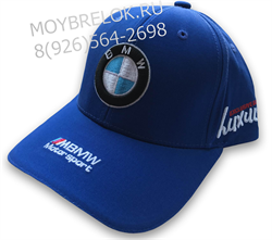 Кепка БМВ M performance синяя HAT.bmw.m.bu - фото 21919