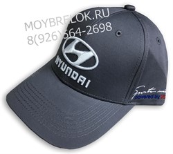 Кепка Хендэ серая hat.hyundai.gry - фото 22062