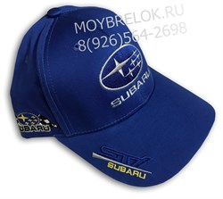 Кепка Субару синяя hat.subaru.bu - фото 22129