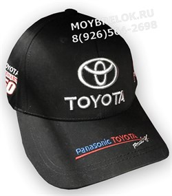 Кепка Тойота черная hat.toyota.bk - фото 22224