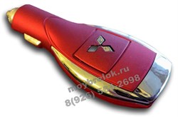 Зарядка Митсубиси в прикуриватель USB, красная CHG.SM.Mitsubishi.red - фото 24644