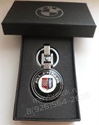 Брелок БМВ Alpina для ключей круглый - фото 11968