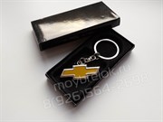 Брелок Шевроле для ключей желтый - фото 12056