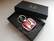 Брелок Хонда для ключей красный - фото 12149