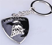 Брелок Ламборгини для ключей хром - фото 12241