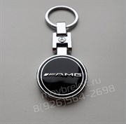 Брелок Мерседес AMG для ключей круглый - фото 12314