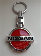 Брелок Ниссан для ключей красный - фото 12448