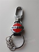 Брелок Ниссан для ключей карабин - фото 13126