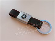 Брелок БМВ для ключей кожаный ремешок (rm) - фото 13186