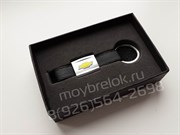 Брелок Шевроле для ключей кожаный ремешок (rm) - фото 13203