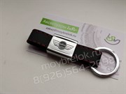 Брелок Мини Купер для ключей кожаный ремешок (rm) - фото 13253