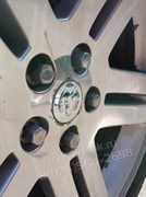 Колпачки в диск Додж (55/50 мм) хром, пластик - фото 15640