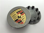 Колпачки в диск Порше 77 мм графит (cayenne, panamera, 911 и др) / (кат.7P5601149E) - фото 15831