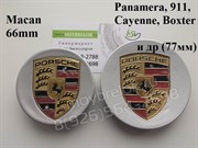 Колпачки в диск Порше 77 мм серебро (cayenne, panamera, 911 и др) / (кат.7PP601149D) - фото 15841