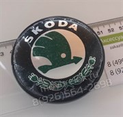Колпачки в диск Шкода 65/59 мм зеленые - фото 15856