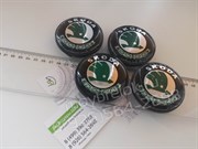 Колпачки в диск Шкода 65/59 мм зеленые - фото 15859