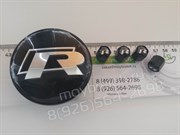 Колпачки в диск Фольксваген R-line 65/59 мм / (кат.3B7601171), пассат гольф 65/59 мм - фото 15890