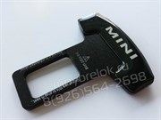 Заглушки Мини Купер ремня безопасности, пара (Т-тип, металл) - фото 16264
