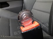 Заглушки Ситроен в ремень безопасности, 2шт (3D-тип, металл), пара - фото 16347