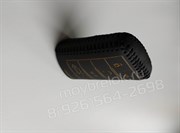 Чехол для смарт ключа Кадиллак кожаный 5 кнопок, черный - фото 16600