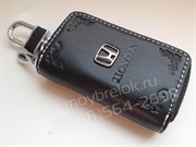 Ключница Хонда черная на молнии - фото 17218