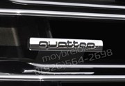 Эмблема Ауди Quattro решетки радиатора / (кат.8K0-853-736B) - фото 17864