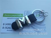 Брелок Мерседес для ключей M-klasse кожаный - фото 19036