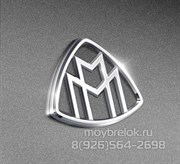 Эмблема Майбах Mercedes Benz s222 на стойку двери - фото 19090