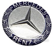 Эмблема Мерседес на 3М скотче (75 мм) EM.Mercedes.75.3M.Benz