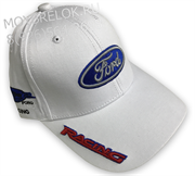 Кепка Форд белая Hat.ford.wh