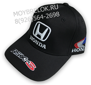 Кепка Хонда черная hat.honda.types.bk