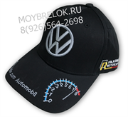 Кепка Фольксваген черная HAT.VW.bk