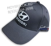 Кепка Хендэ серая hat.hyundai.gry