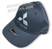 Кепка Митсубиси серая hat.mitsubishi.gry