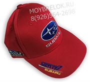 Кепка Субару красная hat.subaru.rd