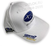 Кепка Субару белая hat.subaru.wh