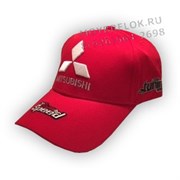 Кепка Митсубиси красная hat.mitsubishi.rd