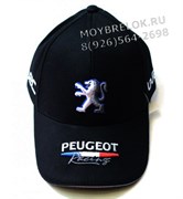 Кепка Пежо черная hat.peugeot.bk