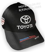 Кепка Тойота черная hat.toyota.bk