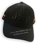 Кепка Джип черная HAT.jeep.bk