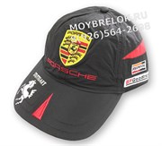 Кепка Порше серая, легкая HAT.Porsche.sum.gry