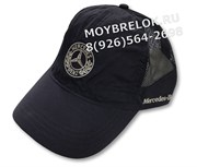 Кепка Мерседес темно синяя, легкая HAT.Merc.sum.DarkBu