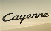 Эмблема Порше Cayenne черная (мет.) - фото 22939