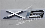 Эмблема БМВ X5 багажник (хром) - фото 23597
