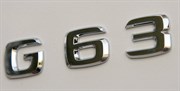 Эмблема Мерседес G63 на багажник - фото 24198