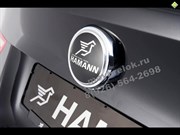 Наклейка Хаманн БМВ (78 мм) на капот / багажник - фото 24631