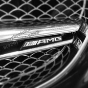 Эмблема Мерседес AMG на решетку радиатора - фото 24911