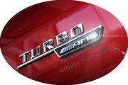 Эмблема Мерседес  Turbo AMG v1 крыло металл - фото 24915