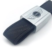 Брелок Мини Купер для ключей кожаный ремешок (rm)