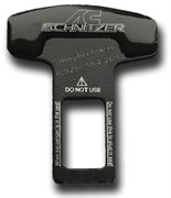 Заглушки БМВ Schnitzer ремня безопасности, пара (Т-тип, металл) - фото 25750